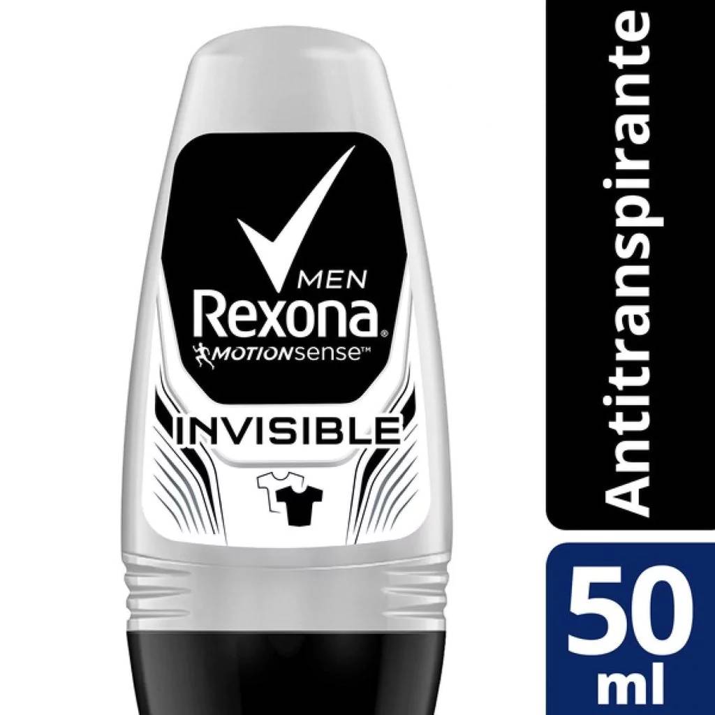Antitranspirante Rexona roll on men Invisible 50ml