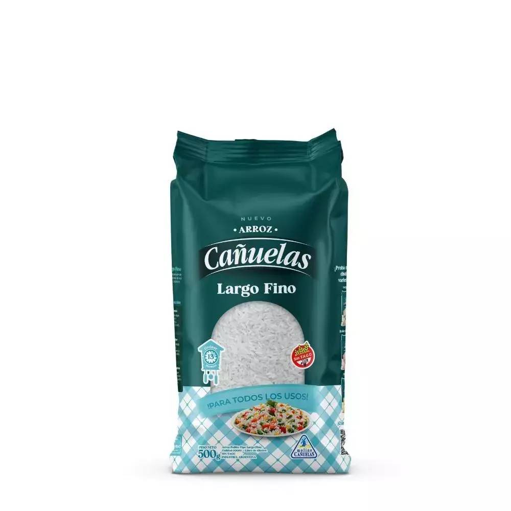 Arroz Cañuelas Largo Fino 500g