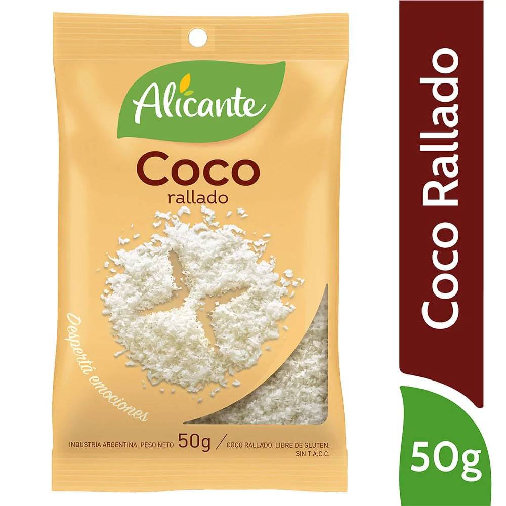 Coco Rallado Alicante 50 Gr.