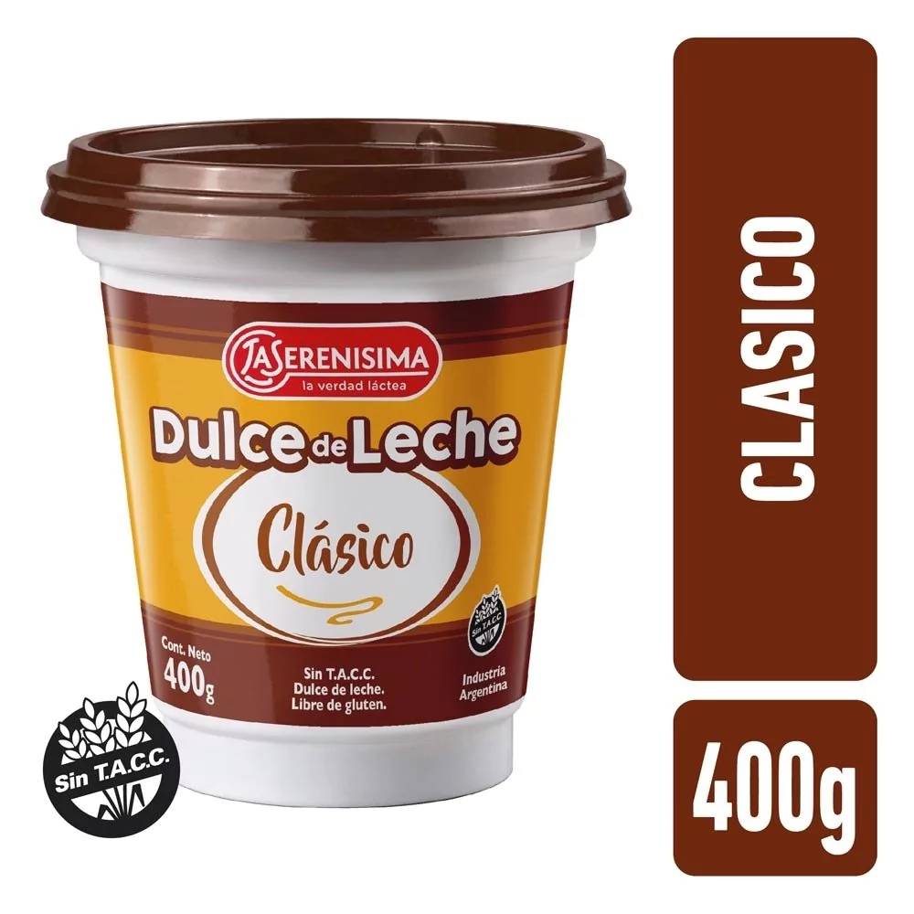 Dulce de Leche La Serenísima Clásico Pote 400 gr