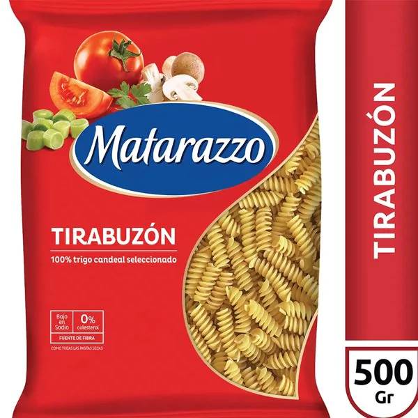 Fideos Matarazzo Tirabuzón 500 Gr