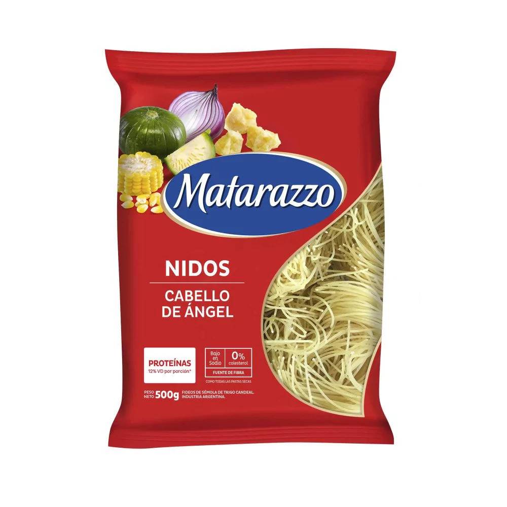 Fideos Matarazzo Cabello de Angel 500 Gr,
