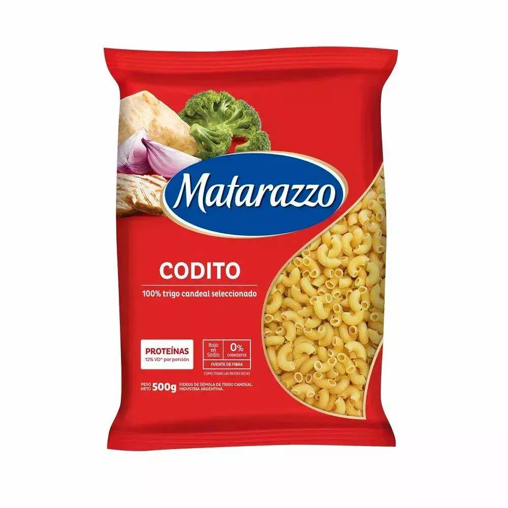 Fideos Matarazzo Codito 500 Gr.