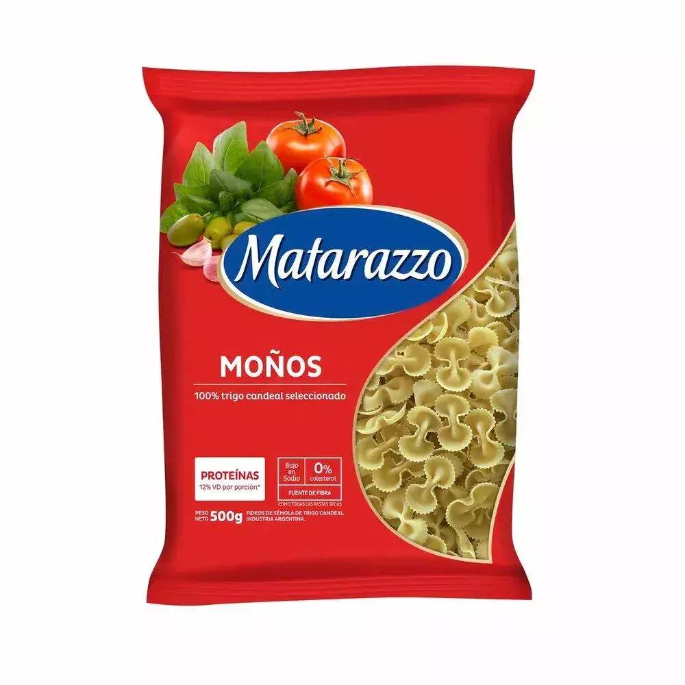 Fideos Matarazzo Moños 500g