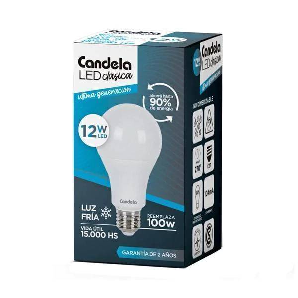 Foco Led L/Fria Candela 12W