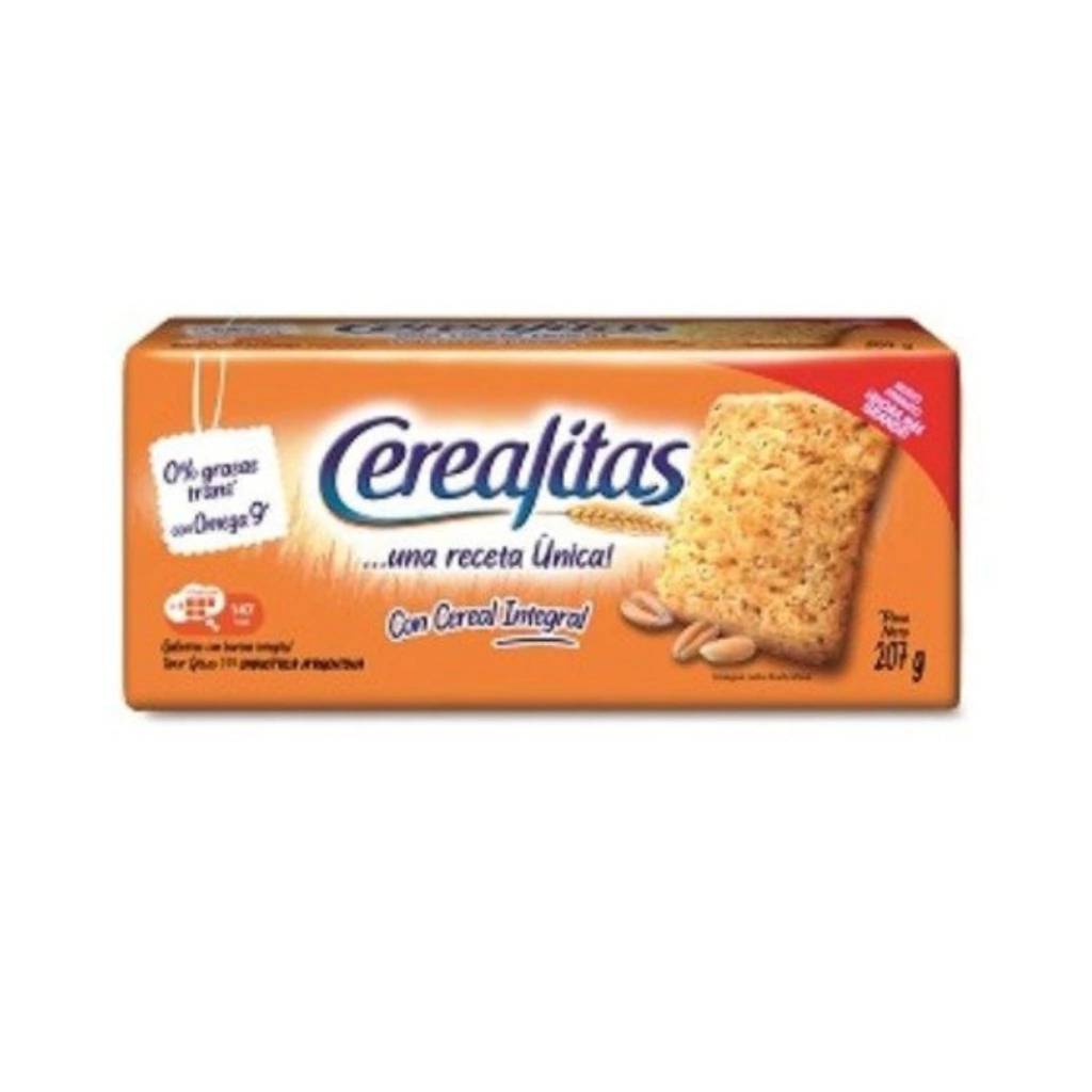 Galletas Cerealitas con cereal Integral 207gr