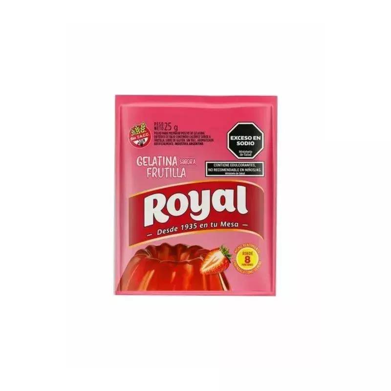 Gelatina Royal Frutilla 25gr