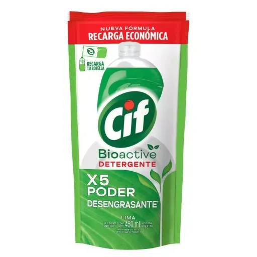 Lavavajilla Cif Lima Bioactive Doypack 450ml