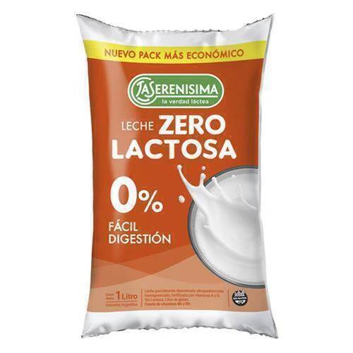 Leche La Serenisima Zero Lactosa Sachet 1l