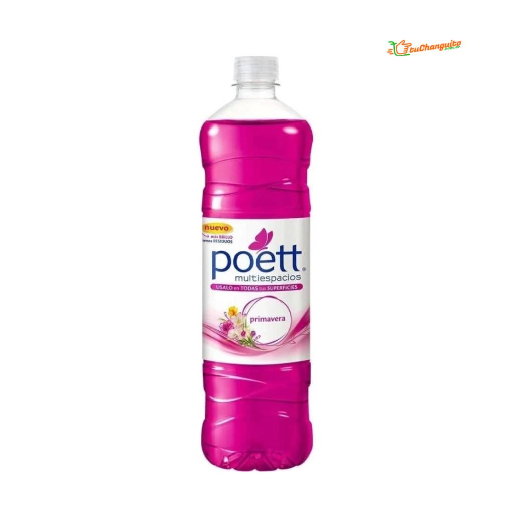 Limpiador Líquido Aromatizante Poett Flores De Primavera 900ml