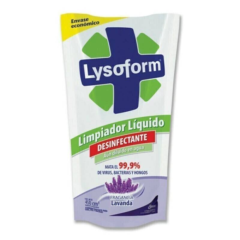 Limpiador Liquido Lysoform Lavanda Dp 420ml