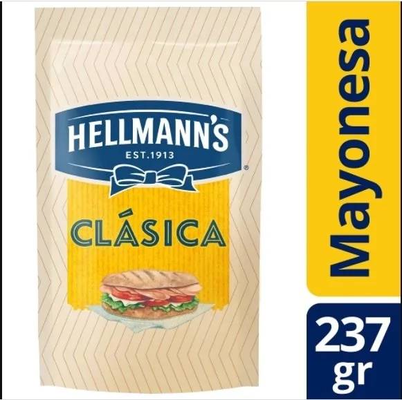 Mayonesa Hellmann's Doypack 237 Gr