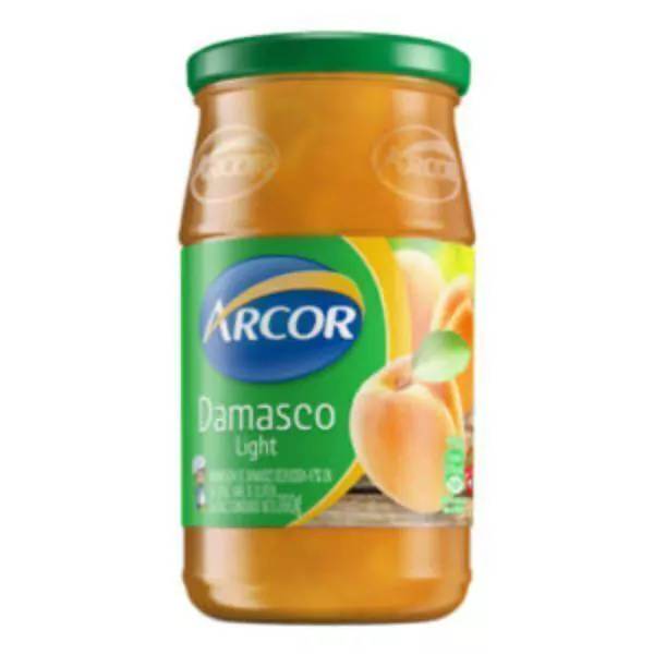 Mermelada Arcor Light Frasco Damasco x390g
