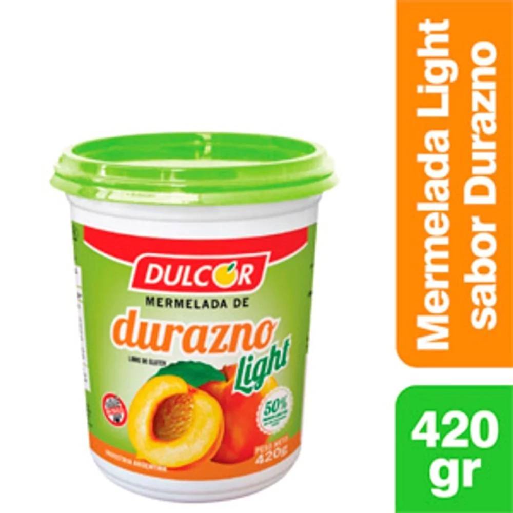 Mermelada Dulcor Light Durazno 420gr