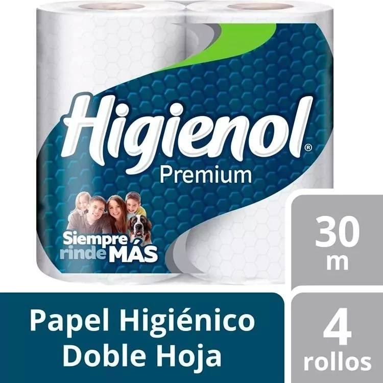 Papel Higiénico Higienol Premium 4X30 Mt