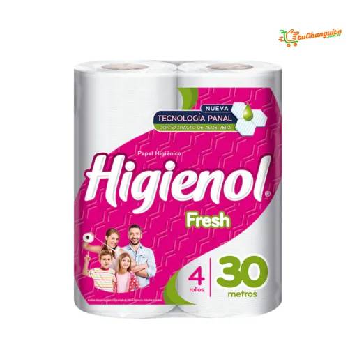 Papel Higiénico Higienol Fresh 4x30 mt