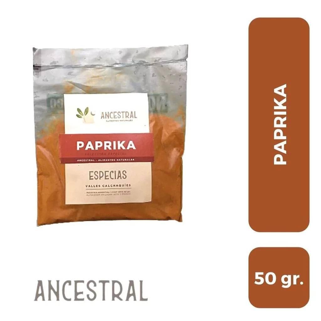 Paprika Ancestral 50 Gr.
