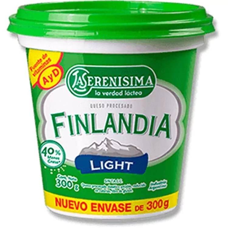 Queso Finlandia Light Pote 290 gr
