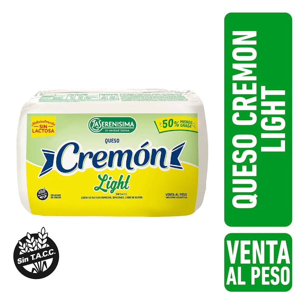 Queso La Serenisima Cremon Light x500gr